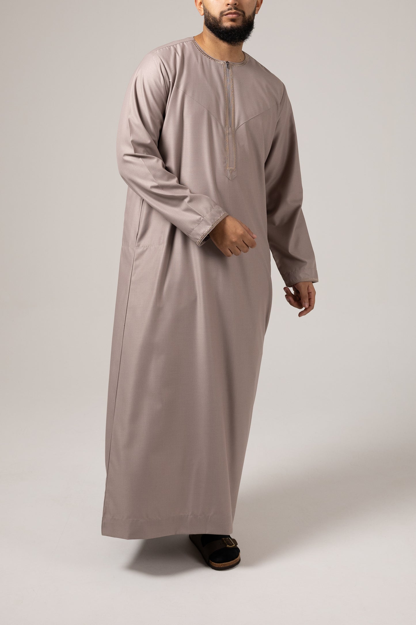 Omani Desert Silk Thobe