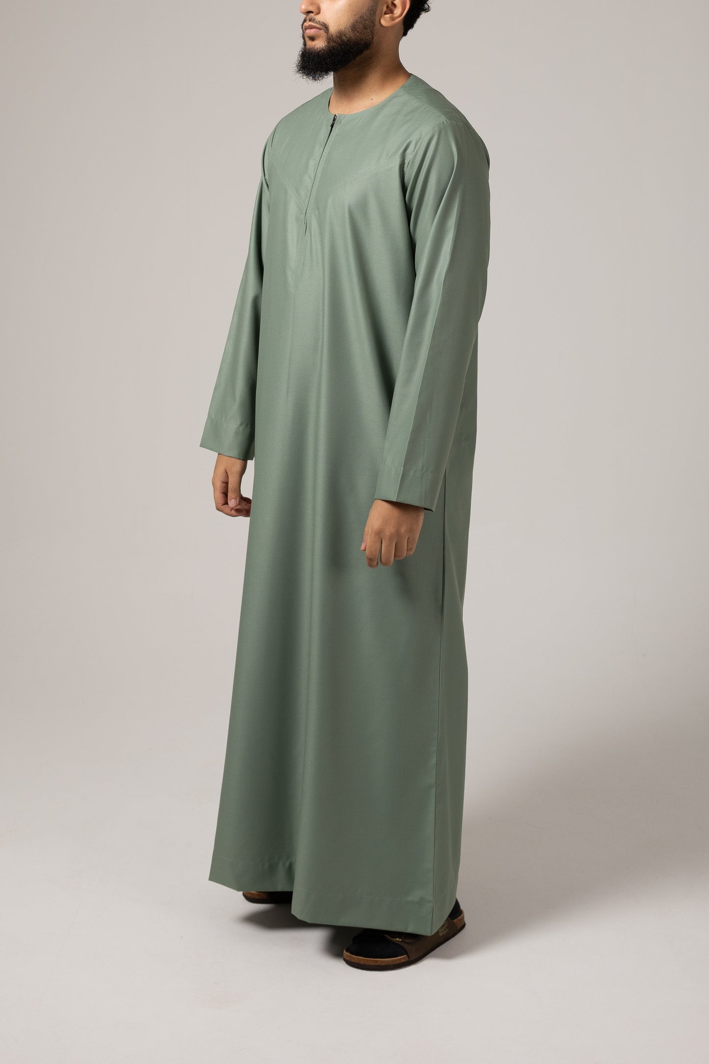 Emirati Mint Green Thobe Junior