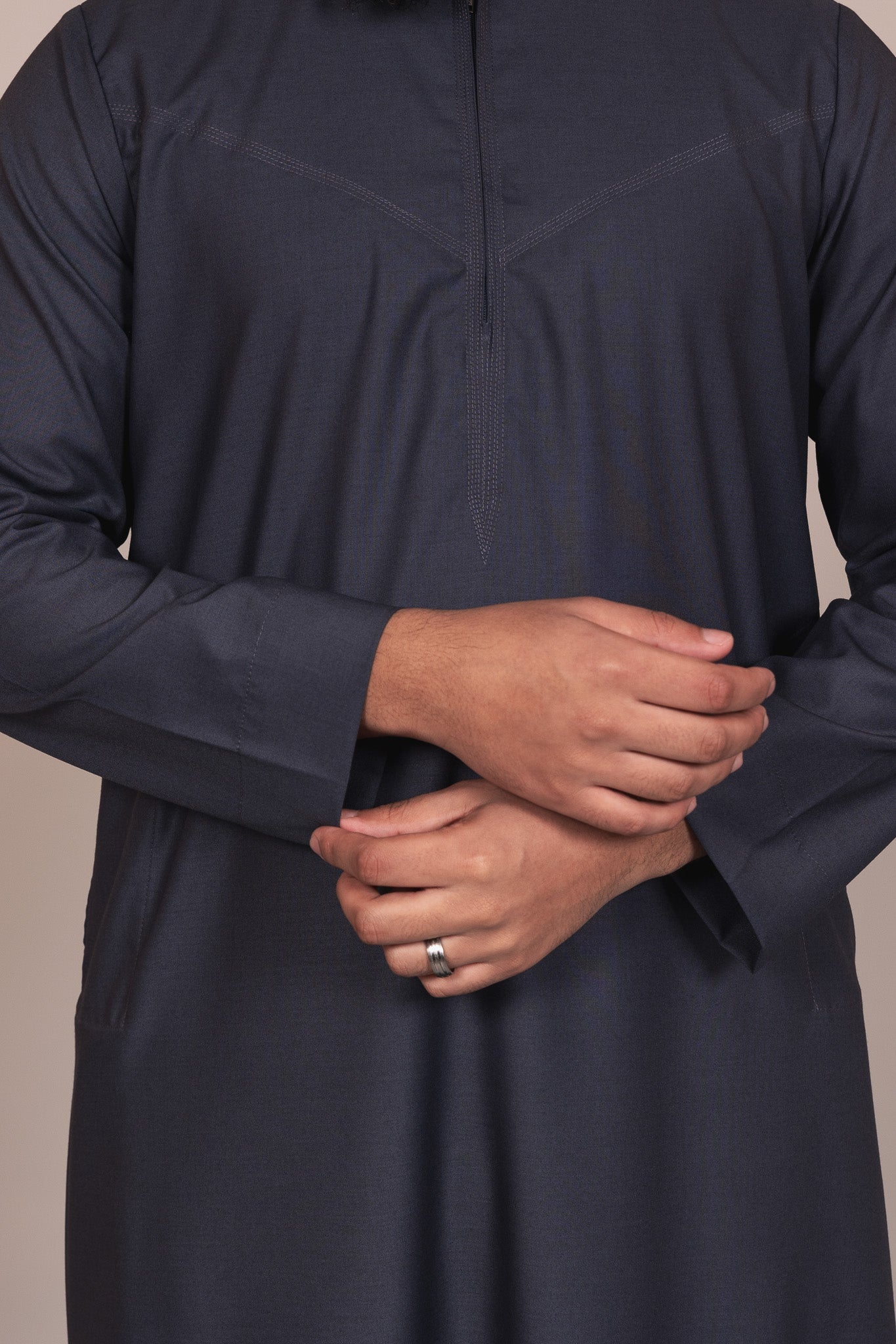 Emirati Midnight Blue Junior Thobe