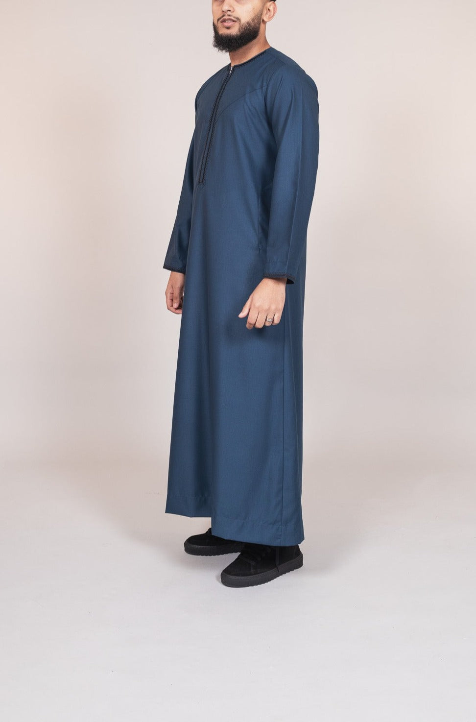 Omani Prussian Blue Thobe