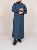 Omani Prussian Blue Thobe