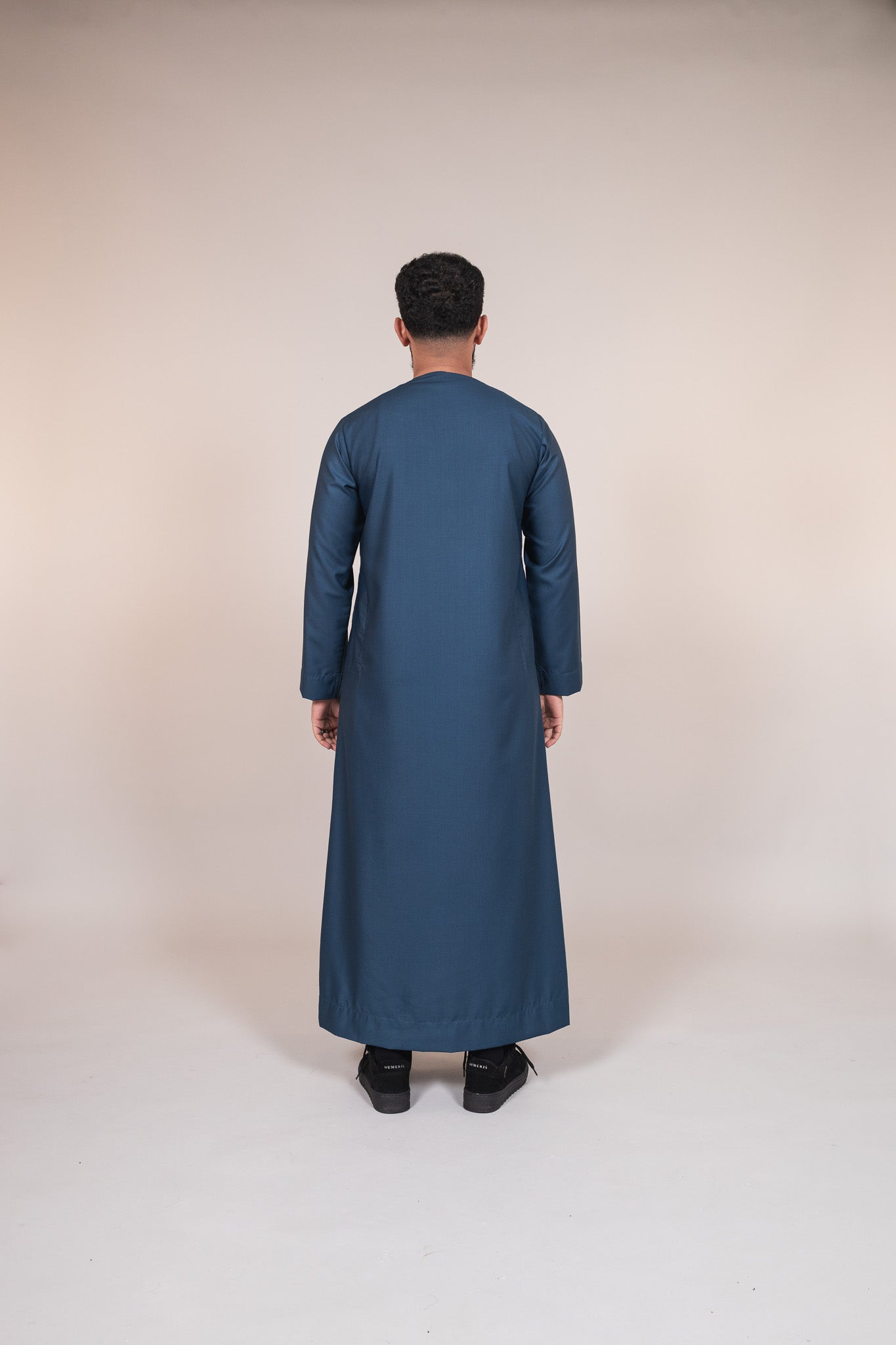 Emirati Prussian Blue Zip