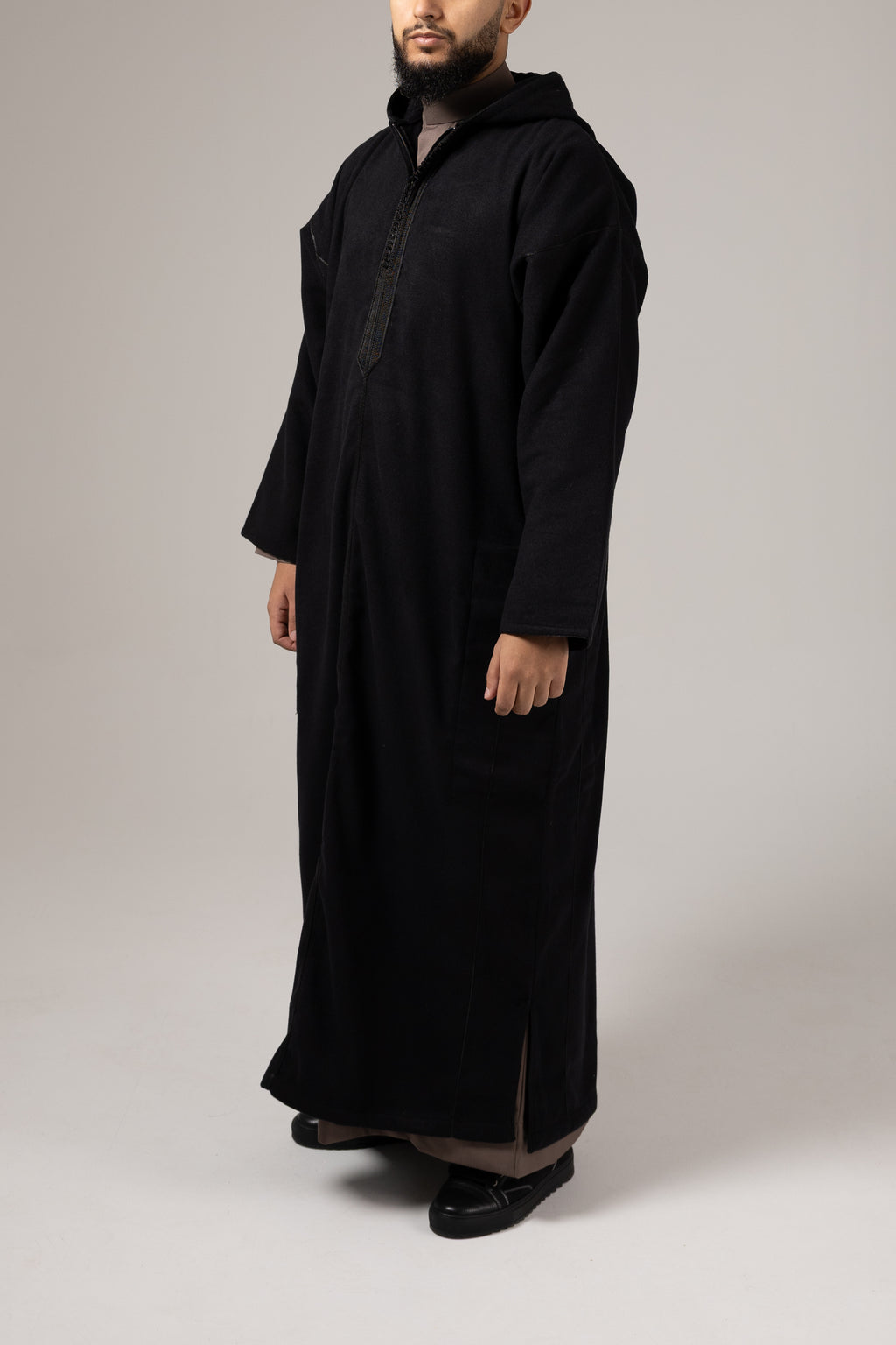 Morrocan Winter Black Djellaba