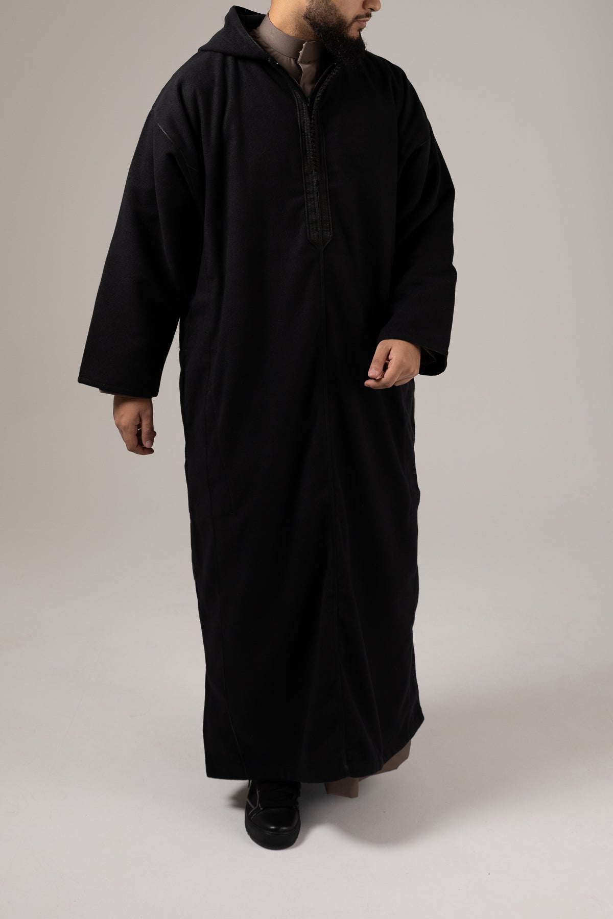 Morrocan Winter Black Djellaba
