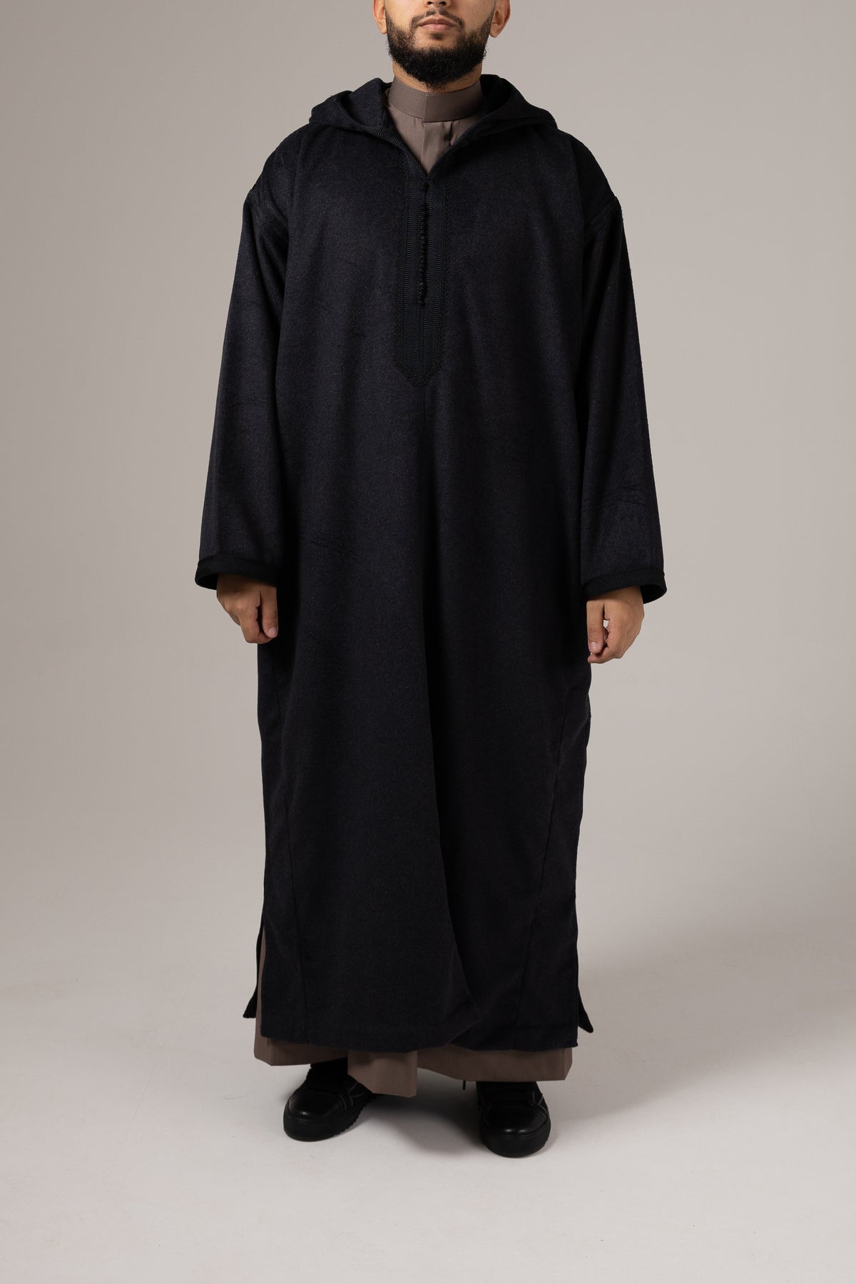 Morrocan Winter Oversized Cashmere Royal Eclipse Djellaba