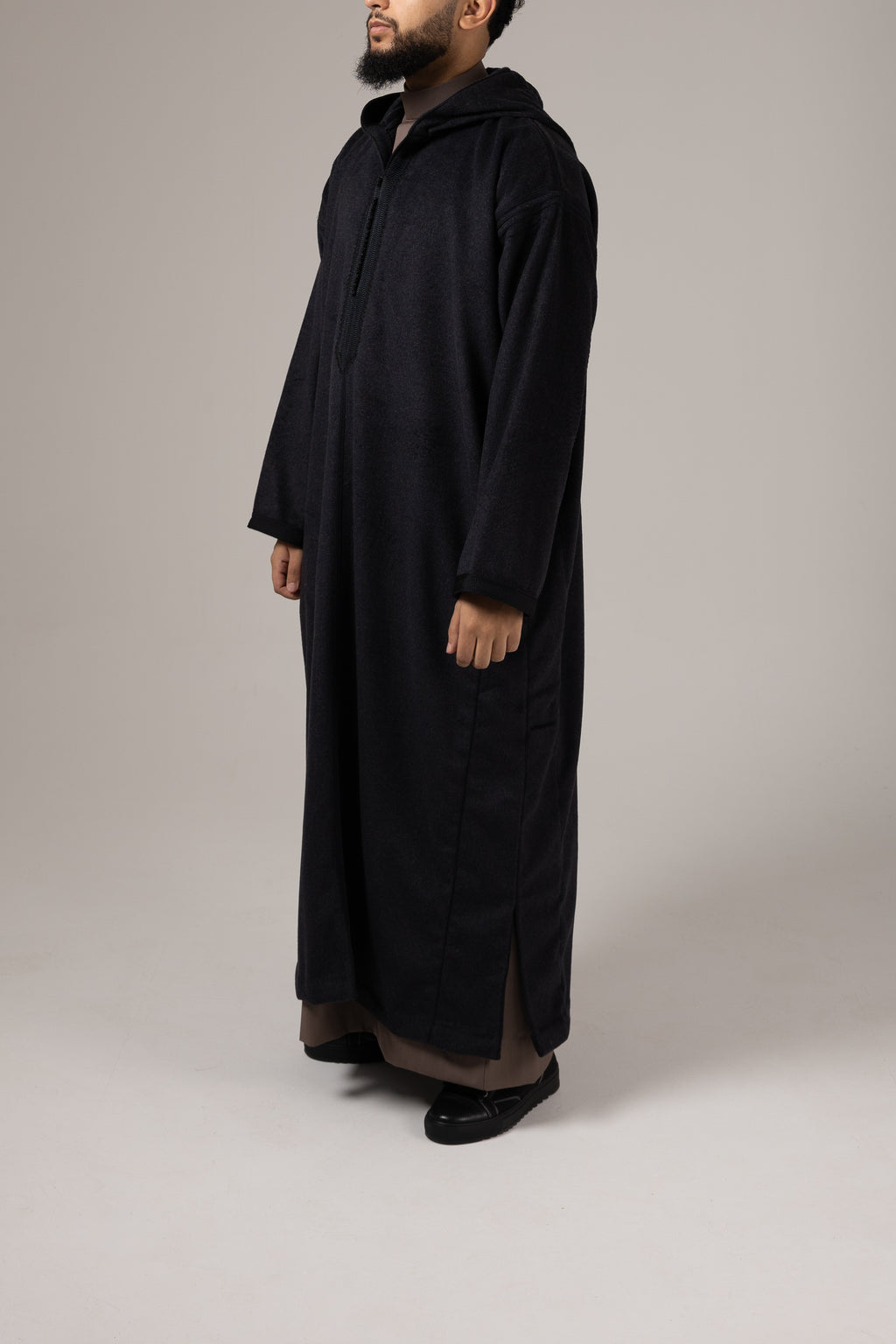 Morrocan Winter Oversized Cashmere Royal Eclipse Djellaba