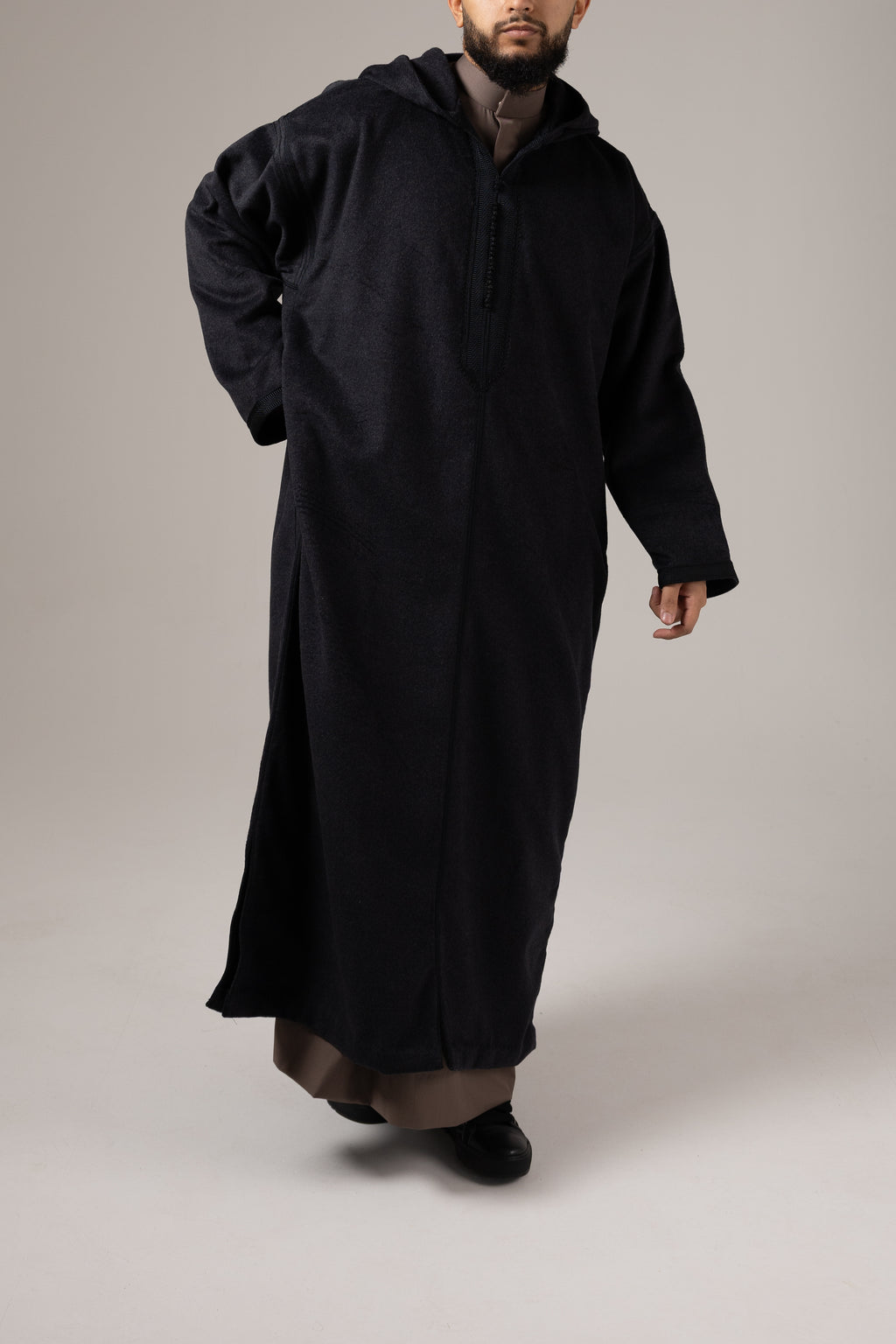 Morrocan Winter Oversized Cashmere Royal Eclipse Djellaba
