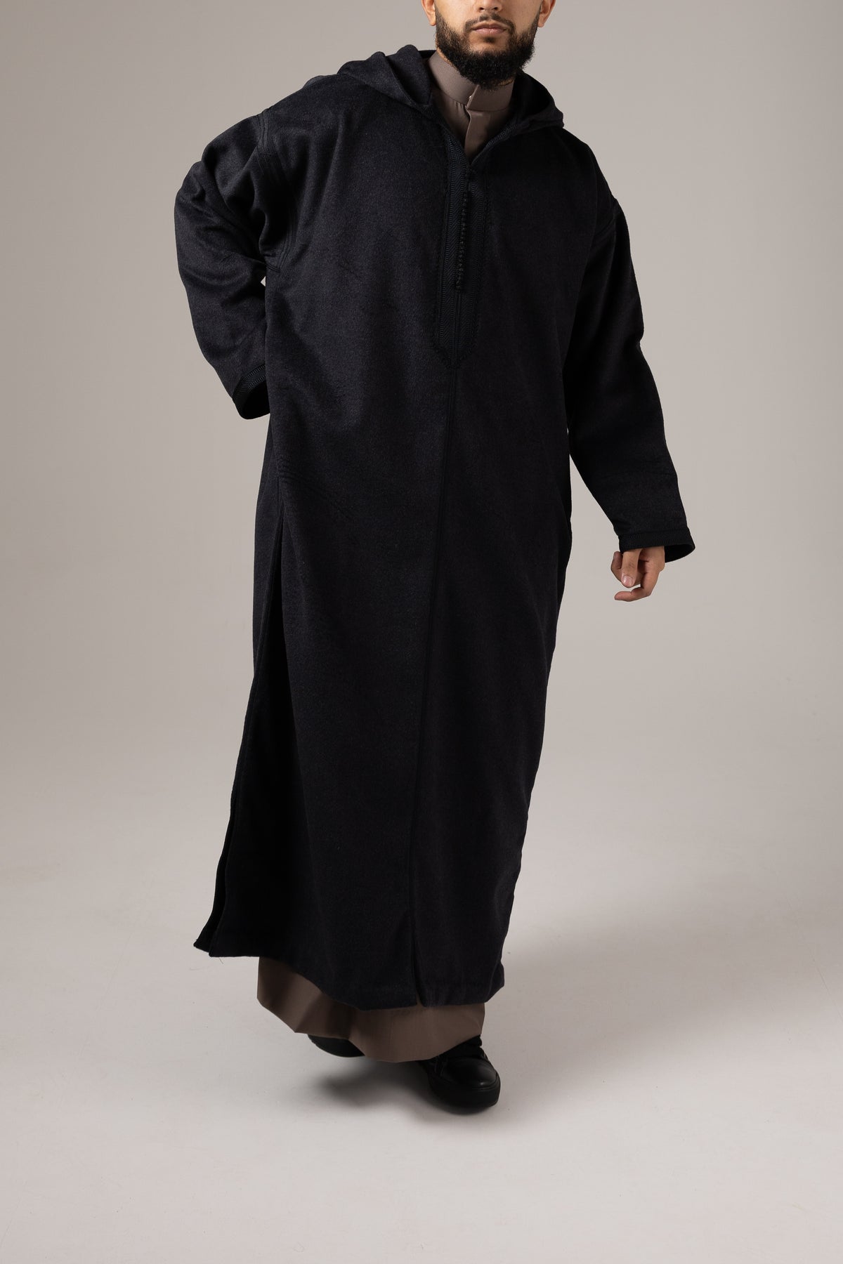Morrocan Winter Oversized Cashmere Royal Eclipse Djellaba