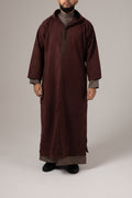Morrocan Winter Maroon Djellaba