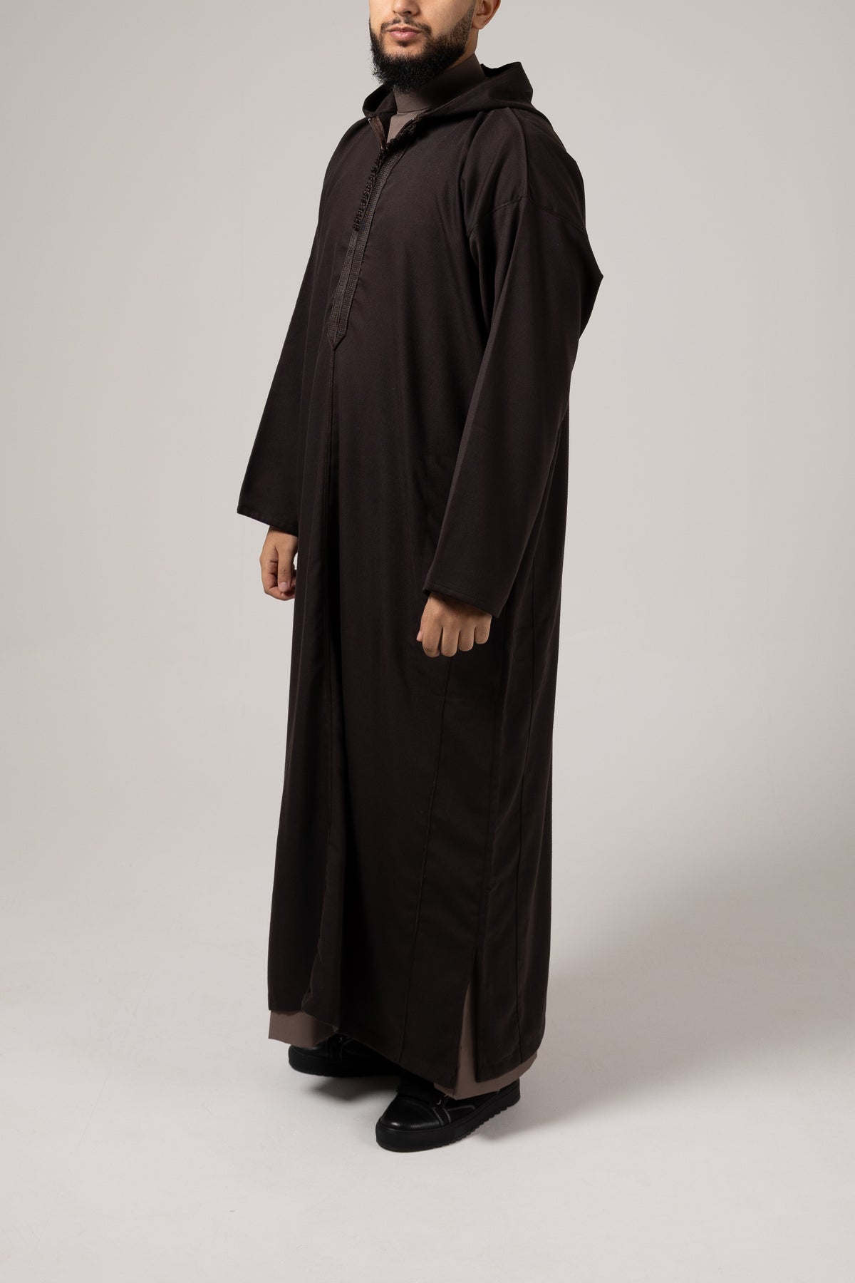 Morrocan Essential Dark Brown Djellaba