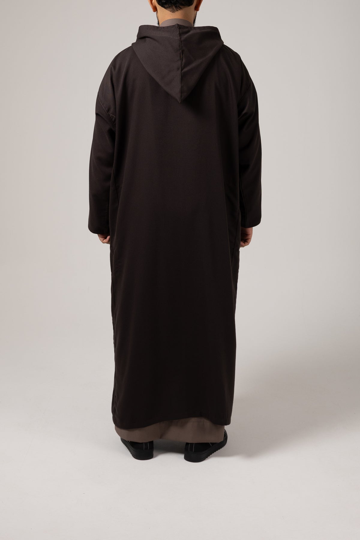 Morrocan Essential Dark Brown Djellaba