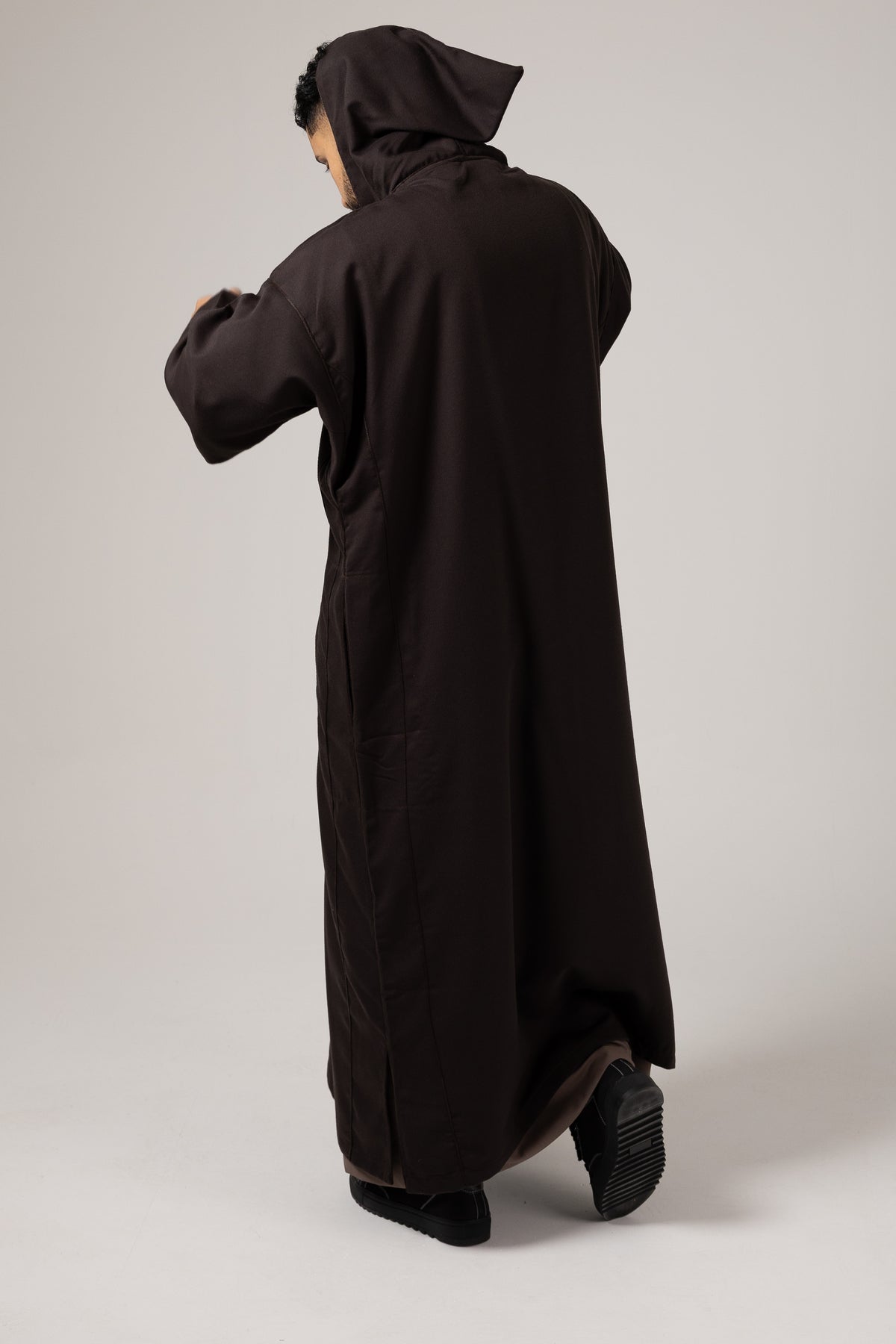 Morrocan Essential Dark Brown Djellaba