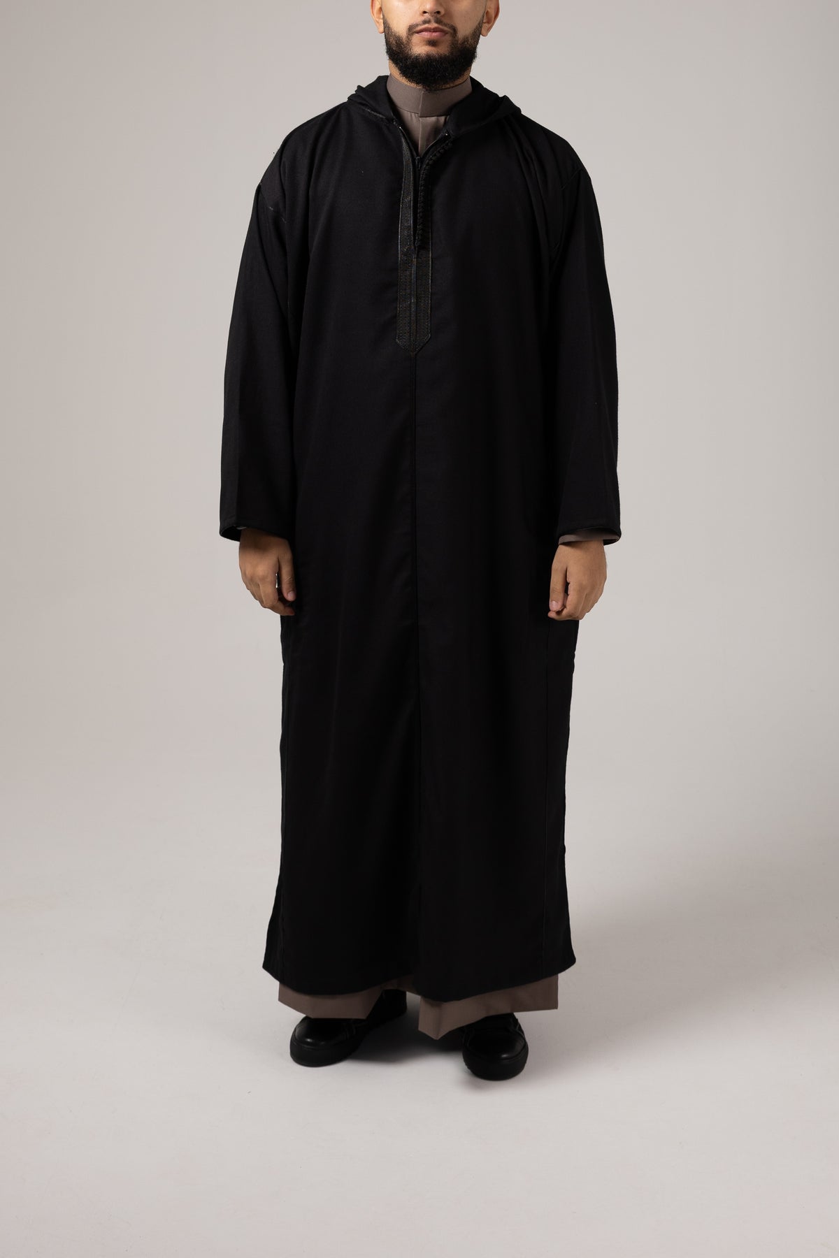 Morrocan Essential Black Djellaba