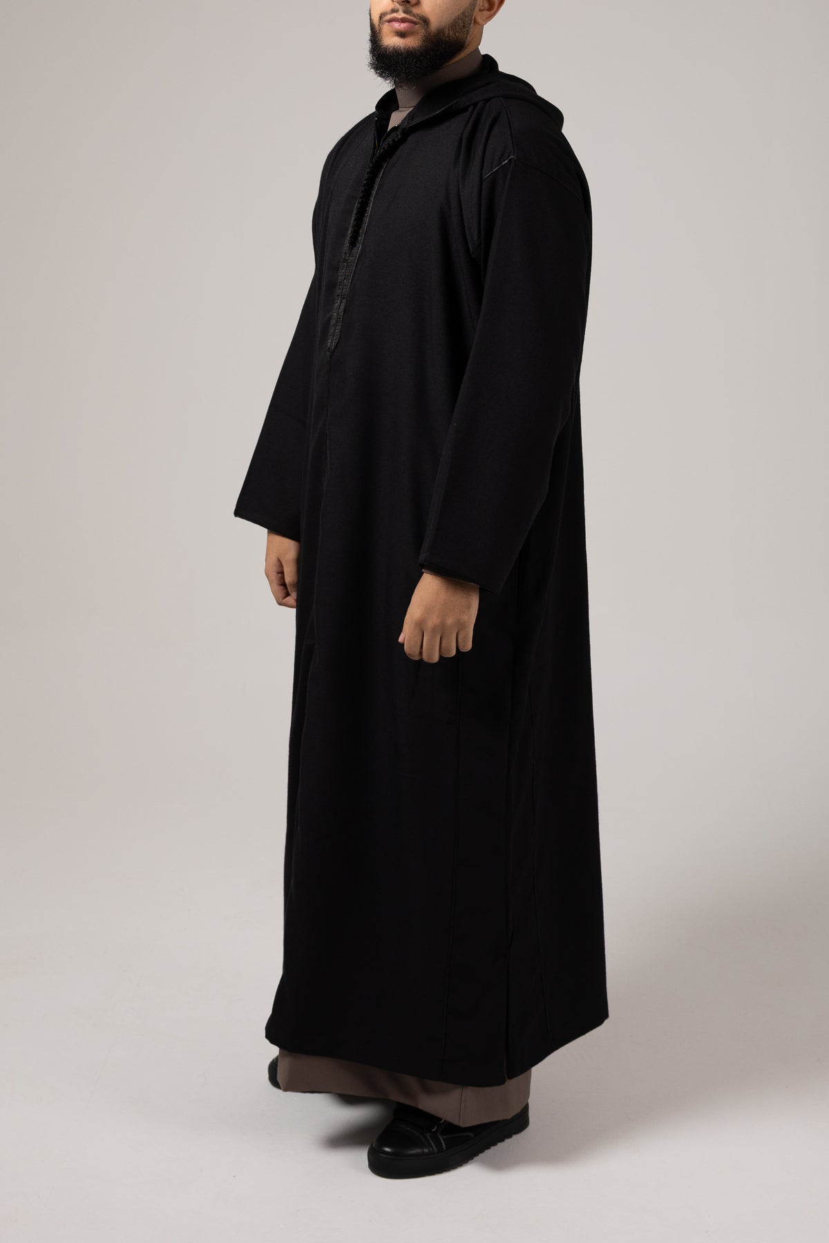 Morrocan Essential Black Djellaba