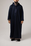 Morrocan Essential Navy Blue Djellaba