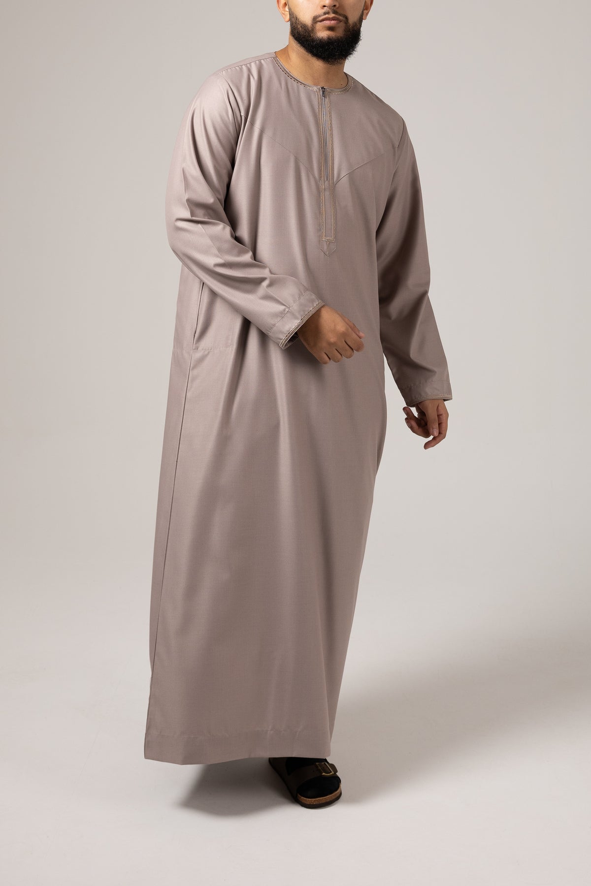 Omani Desert Silk Thobe