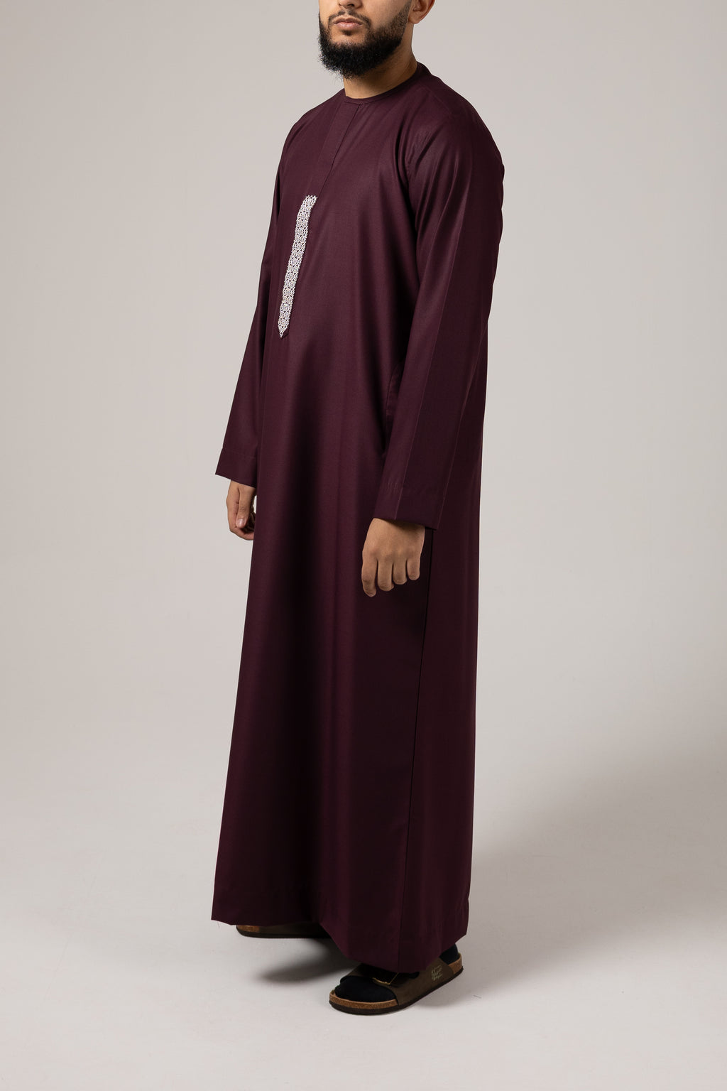 Heritage Qasr Purple Thobe