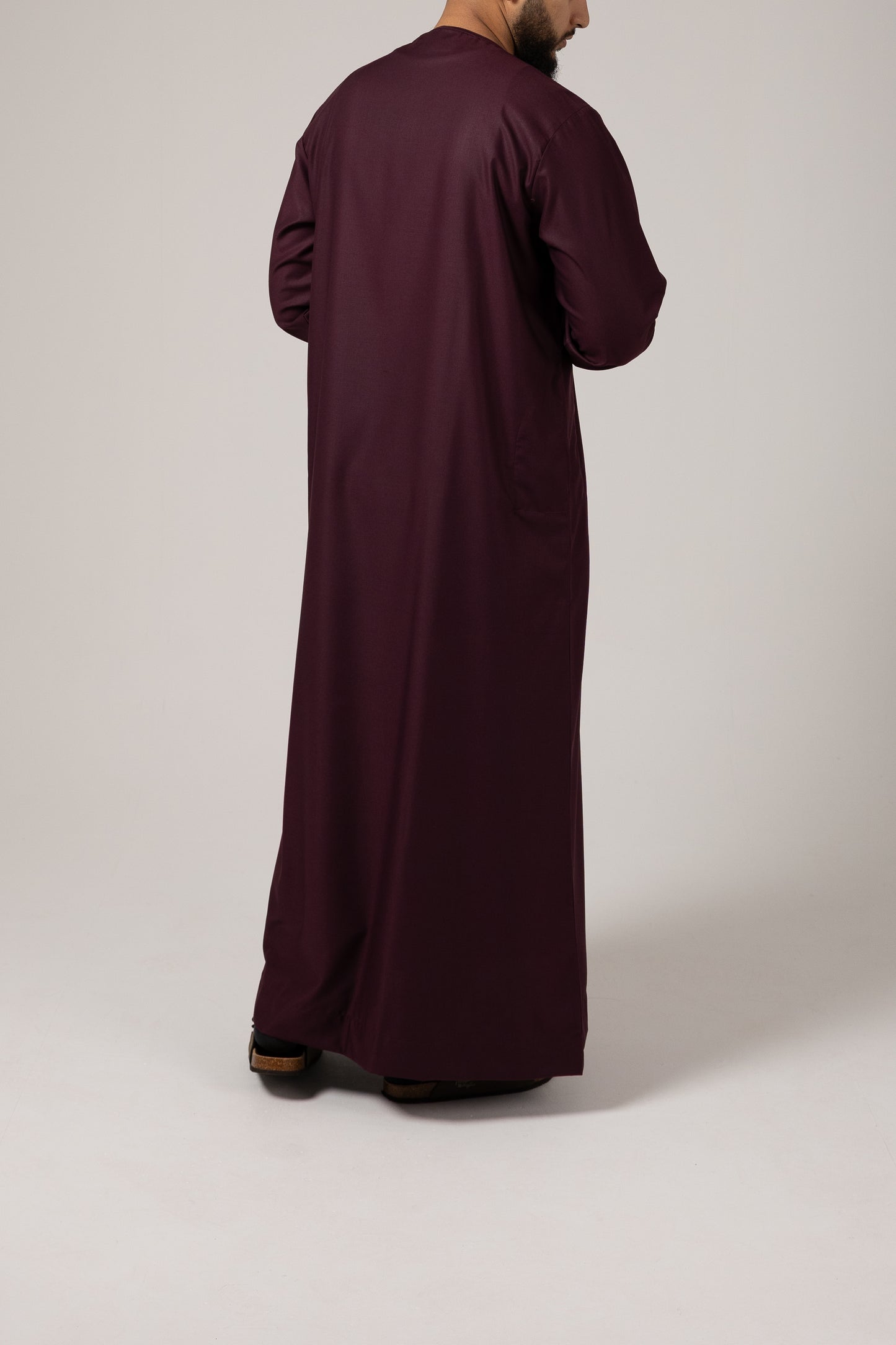 Heritage Qasr Purple Thobe