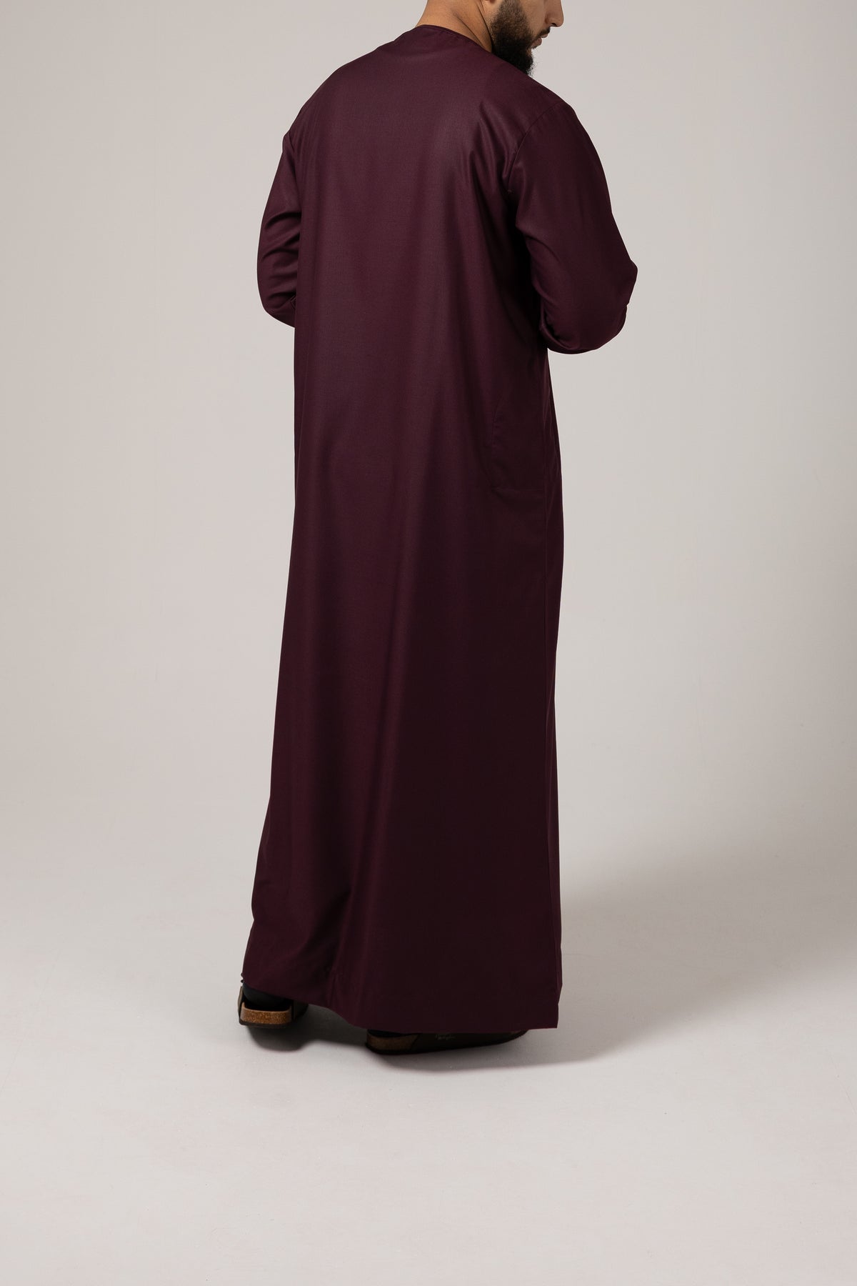 Heritage Qasr Purple Thobe