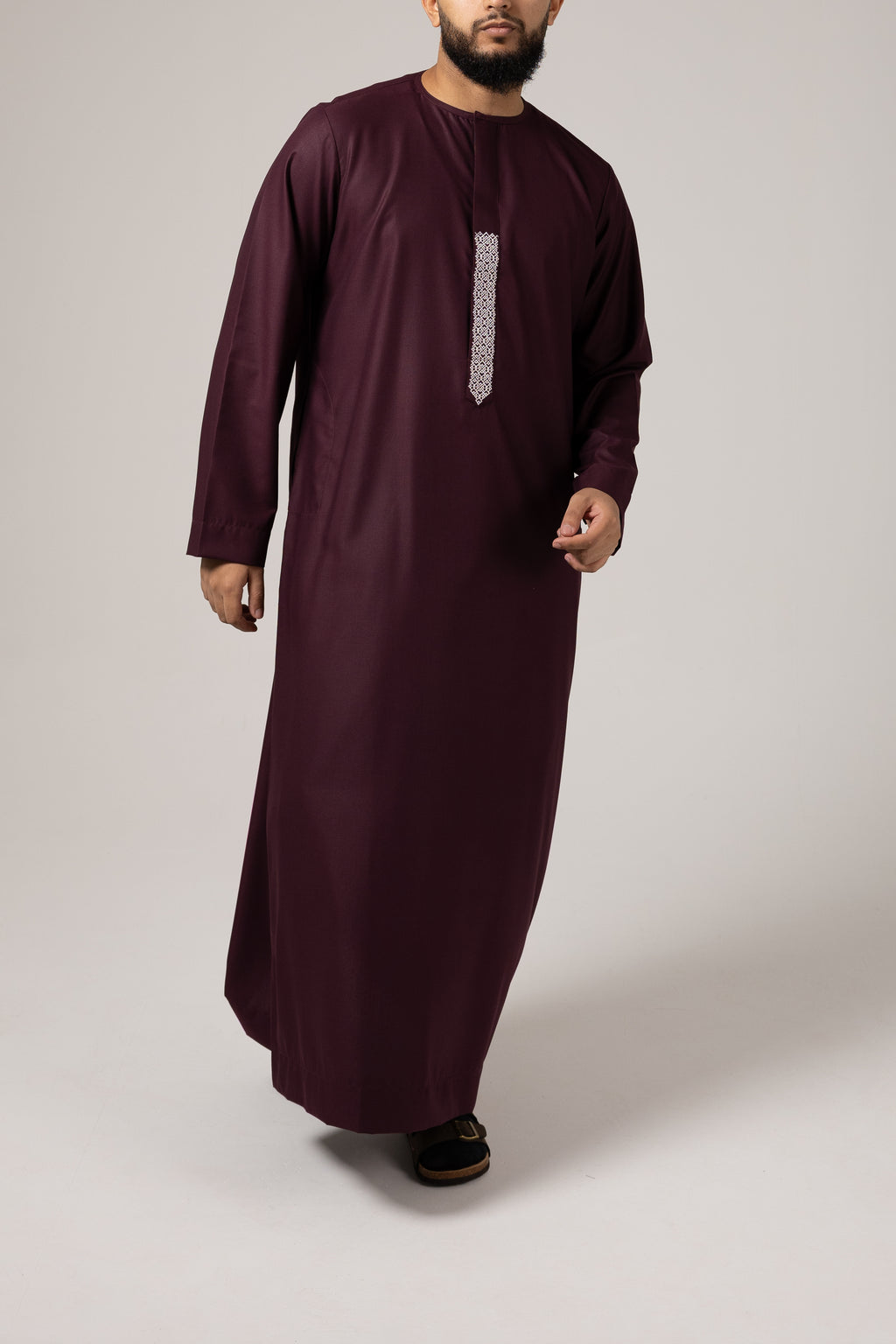 Heritage Qasr Purple Thobe