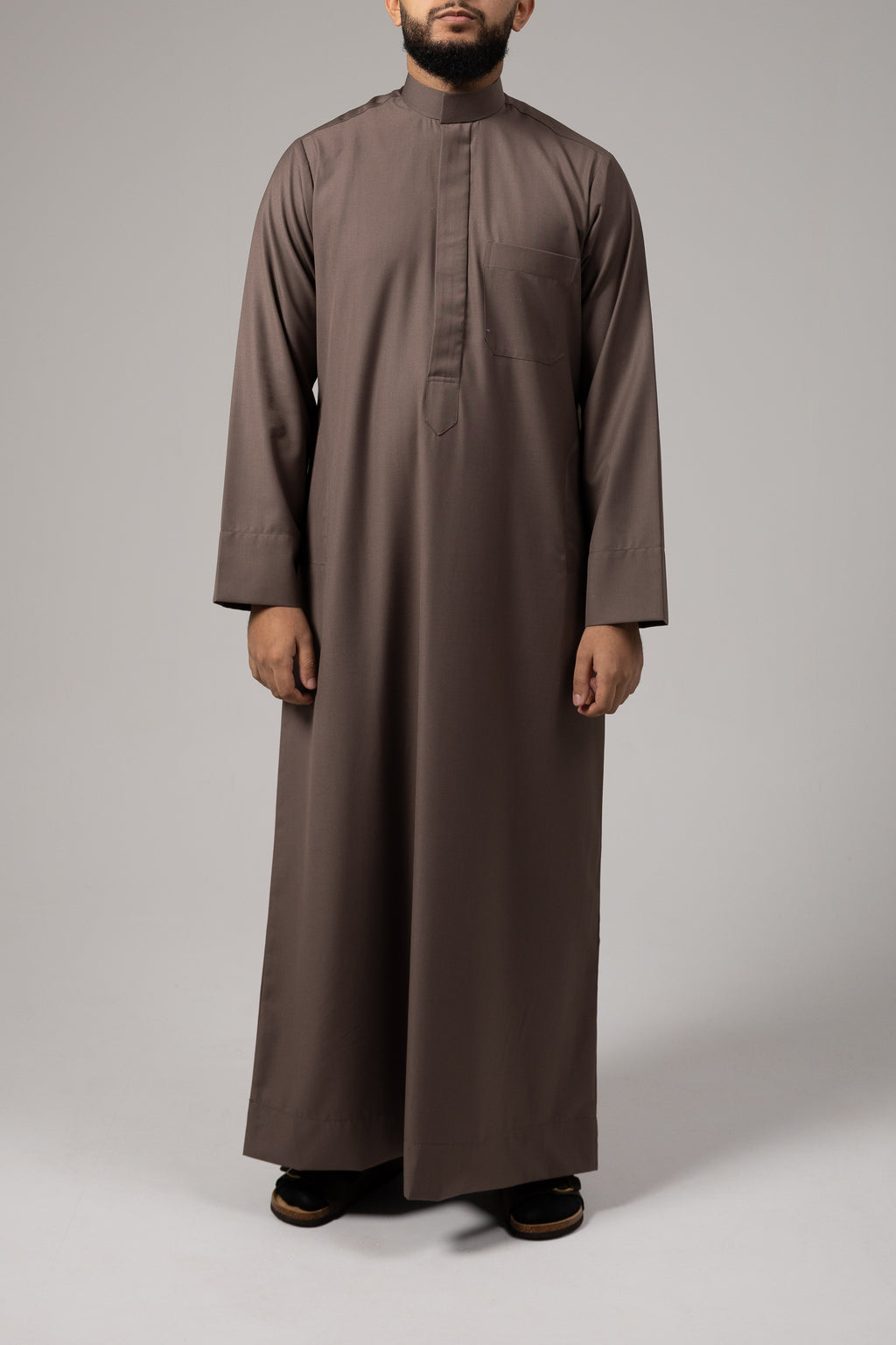 Classic Saudi Collar  Thobe