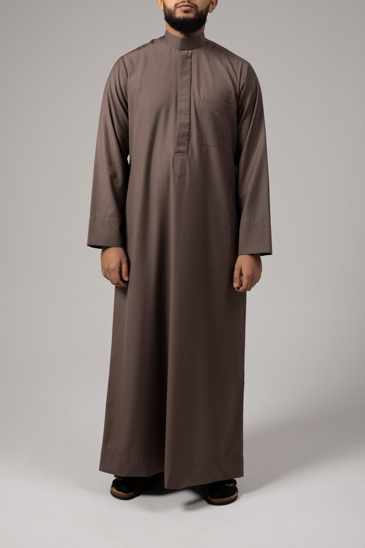 Classic Saudi Collar  Thobe