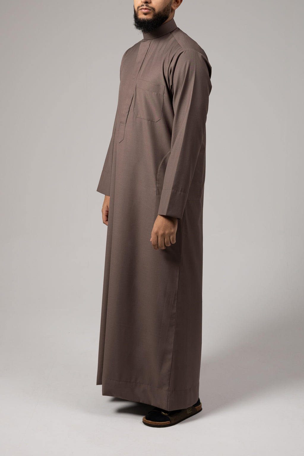 Classic Saudi Collar  Thobe