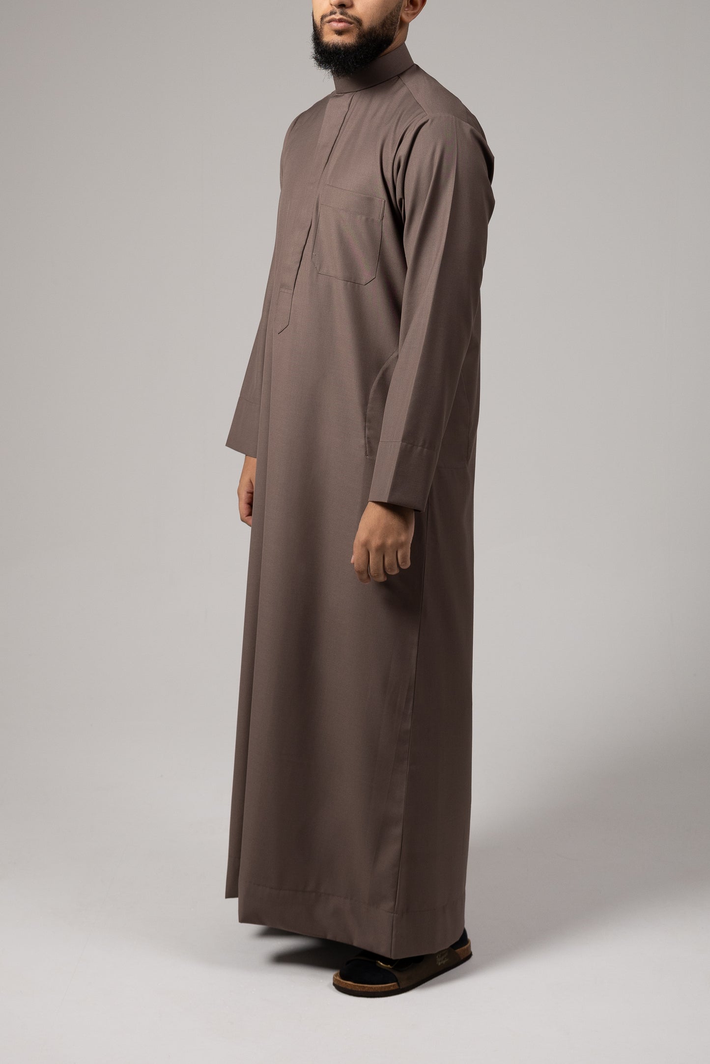 Classic Saudi Collar  Thobe