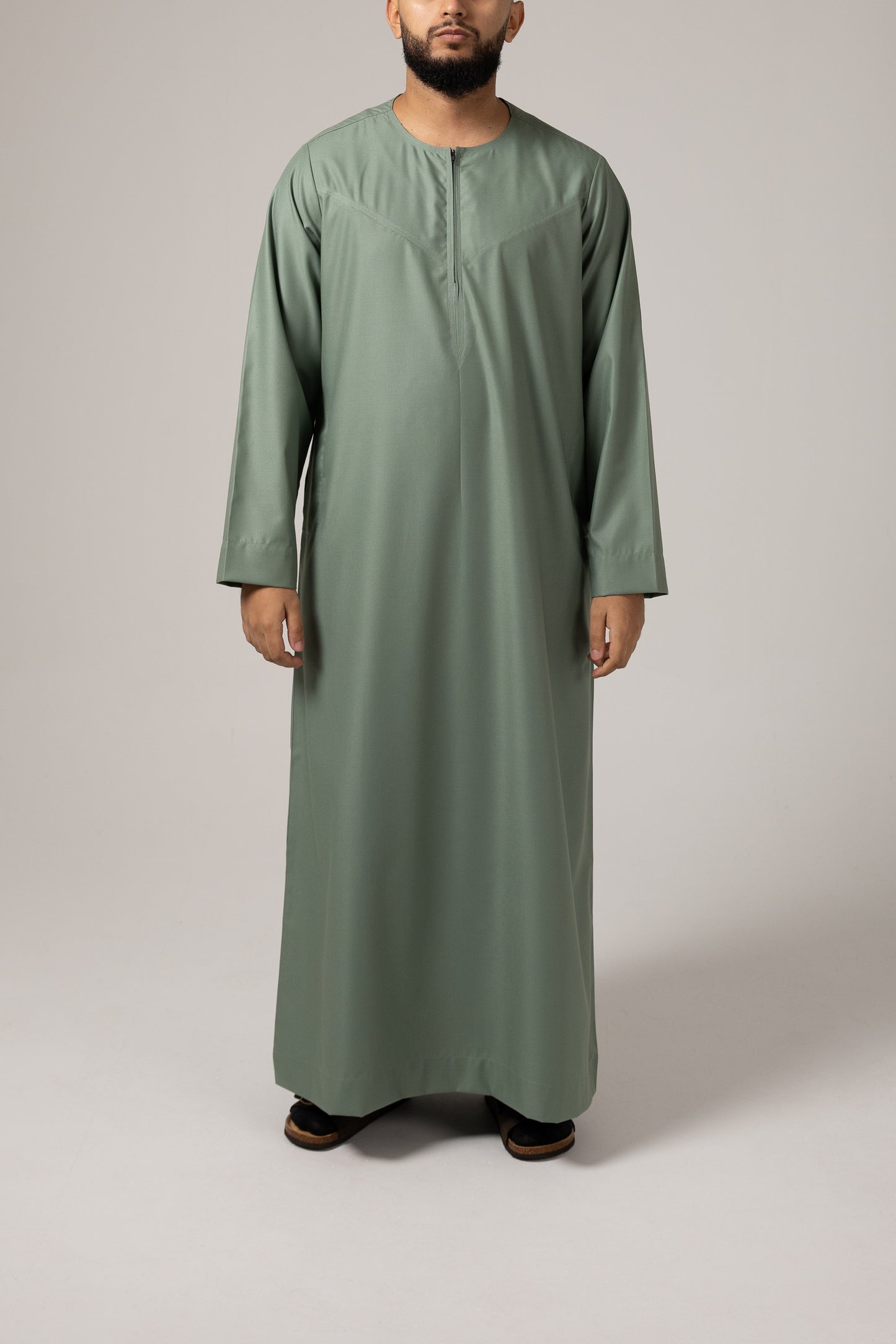 Emirati Mint Green Thobe Junior