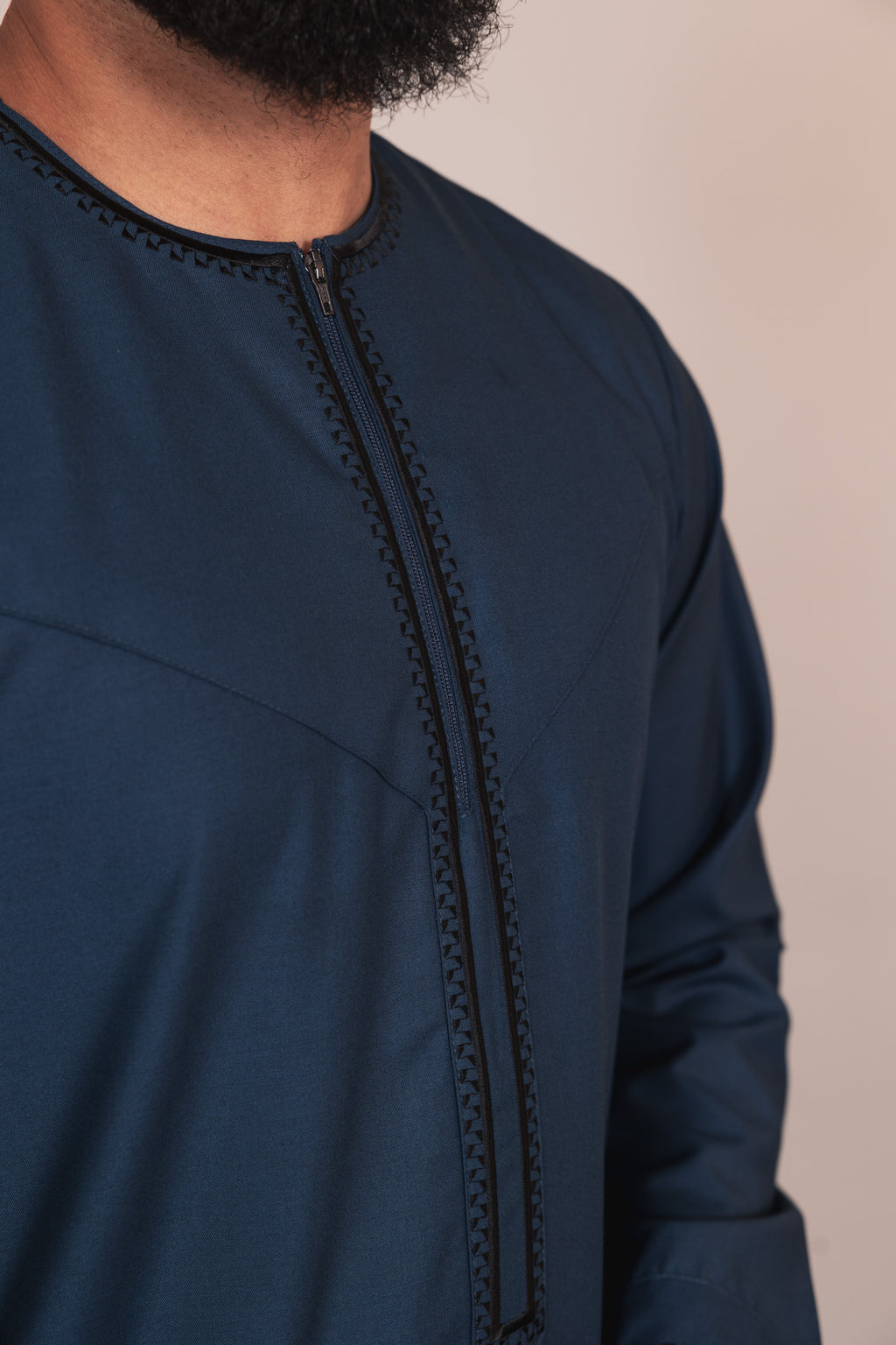 Omani Prussian Blue Thobe
