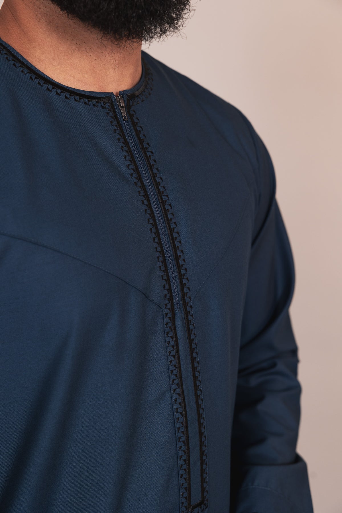 Omani Prussian Blue Thobe