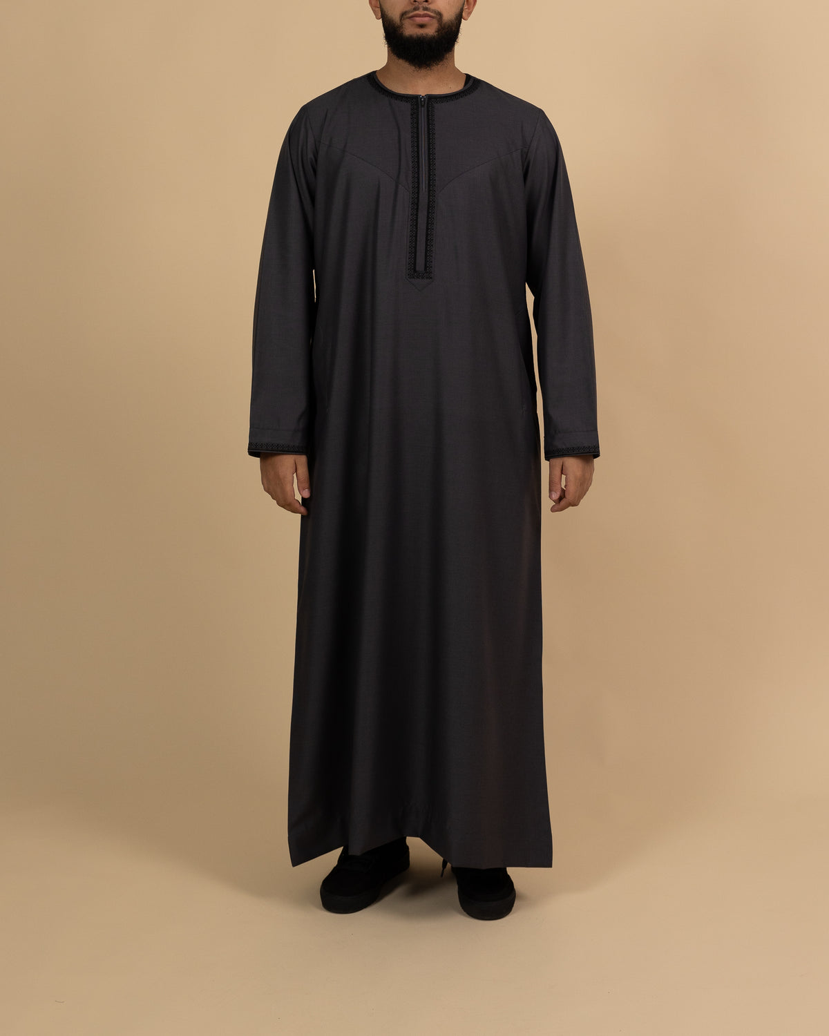Omani Midnight Blue Thobe