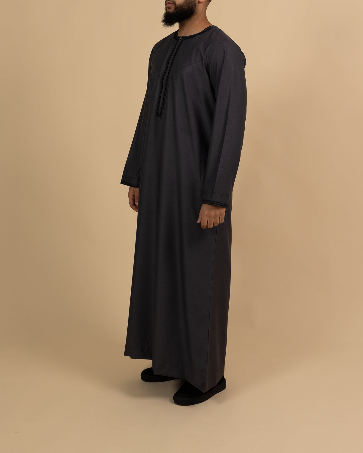 Omani Midnight Blue Thobe