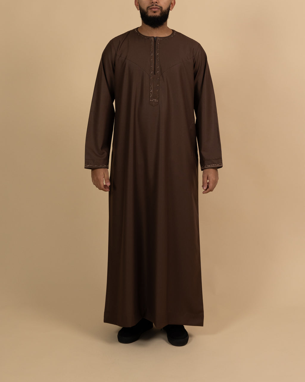 Omani Brown Junior thobe