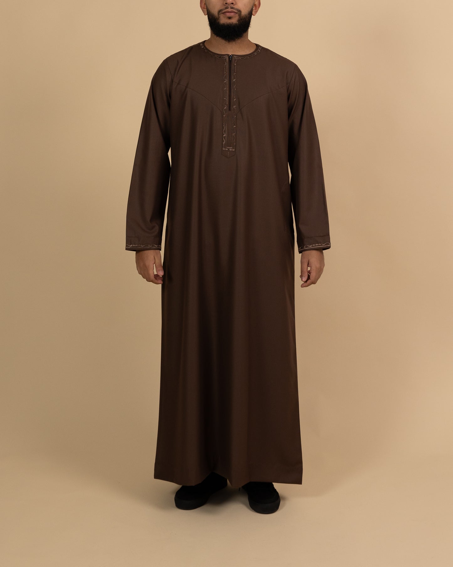 Omani Brown Junior thobe
