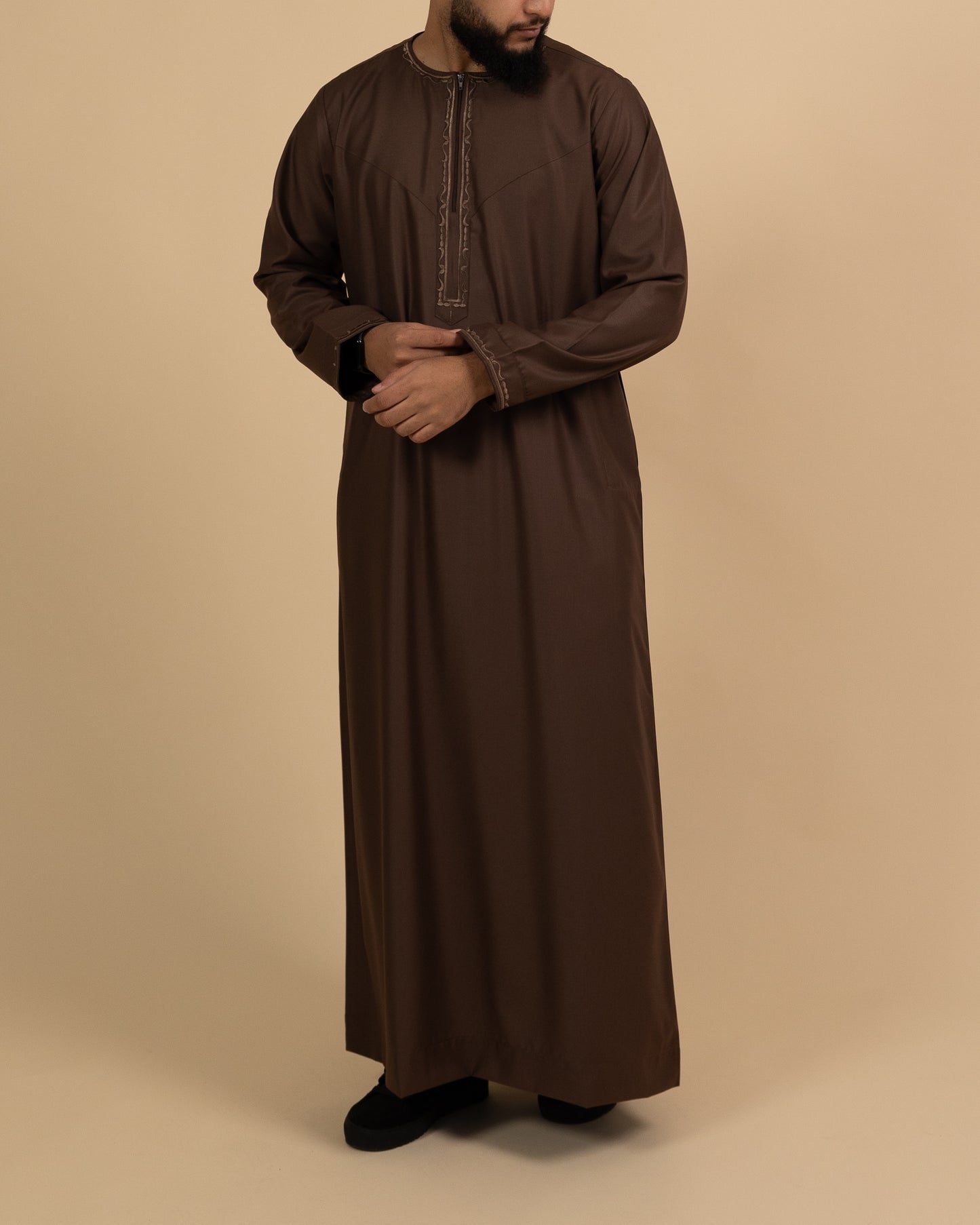 Omani Brown Junior thobe
