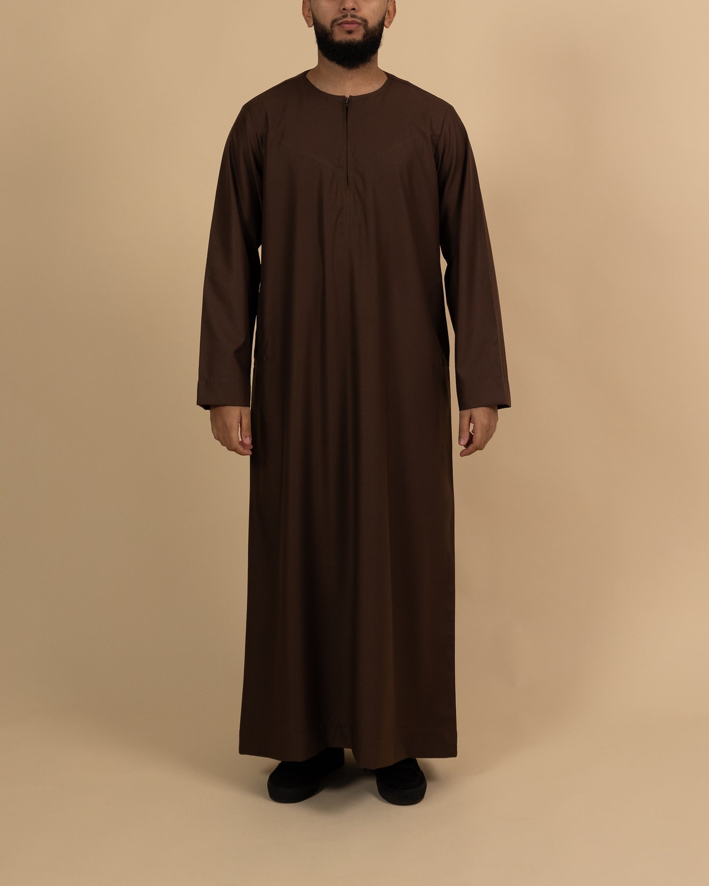 Emirati Brown Junior Thobe