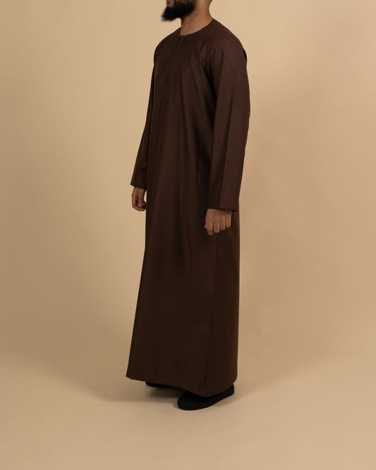Emirati Brown Junior Thobe