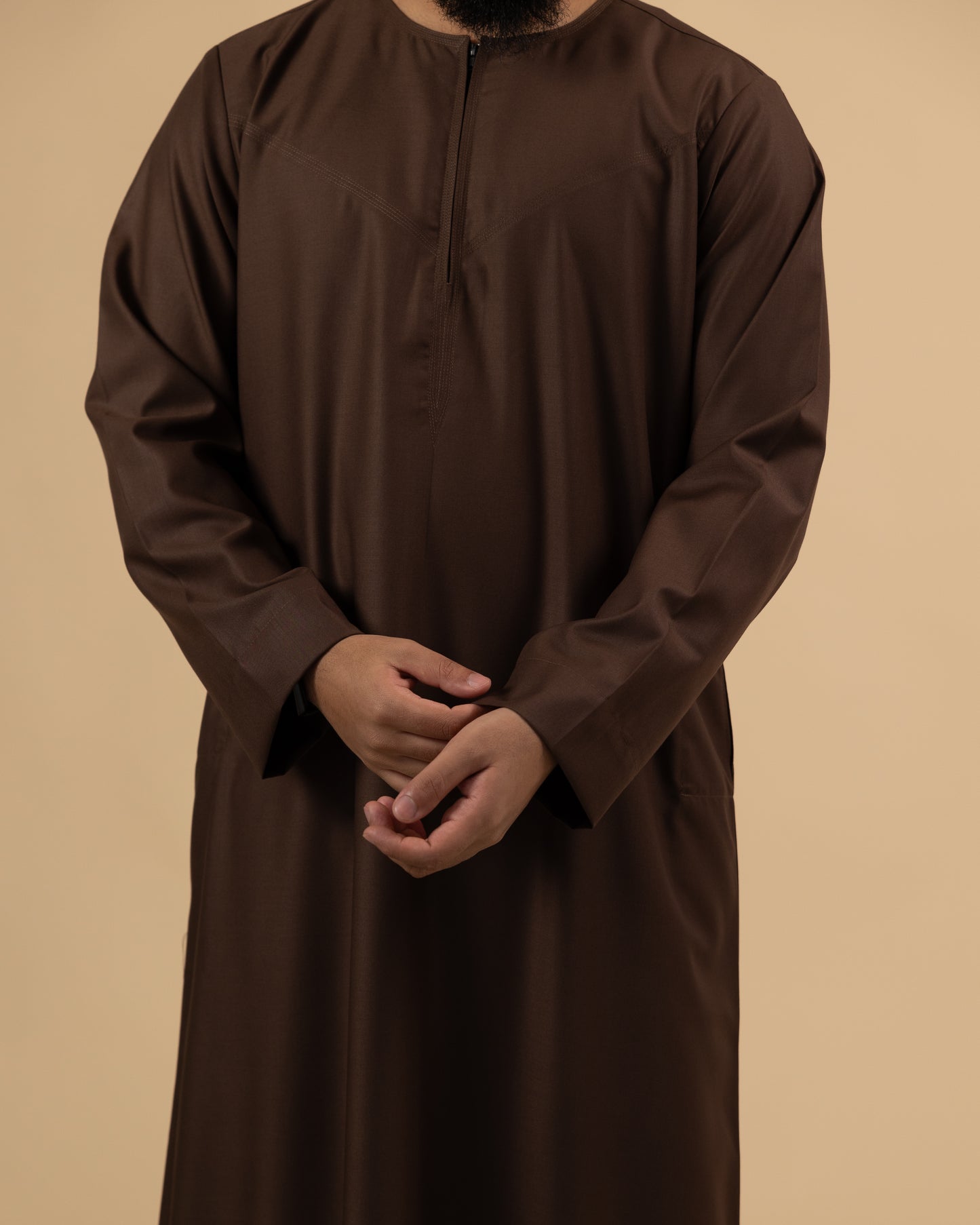 Emirati Brown Junior Thobe