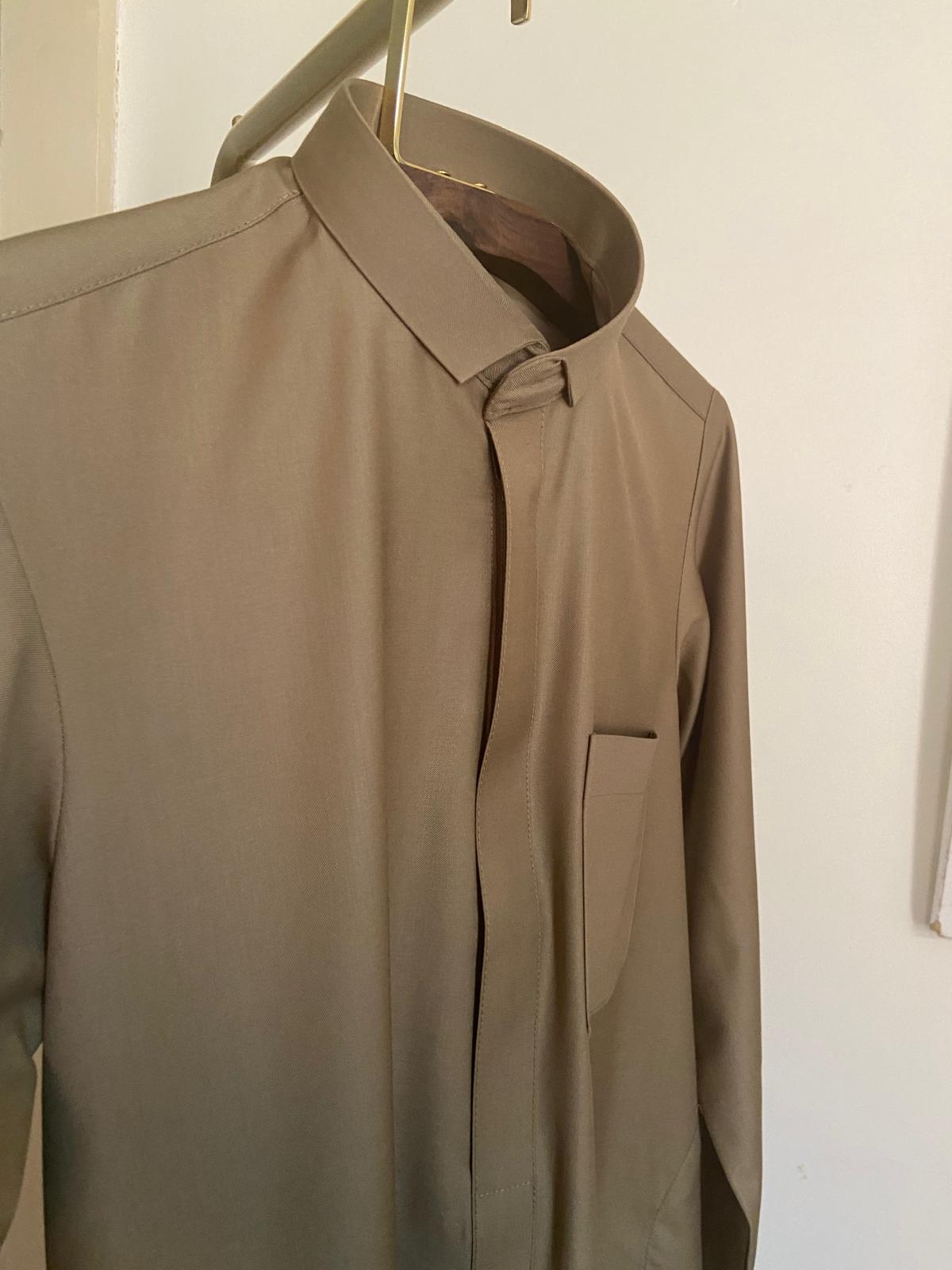 Olive Collar Thobe
