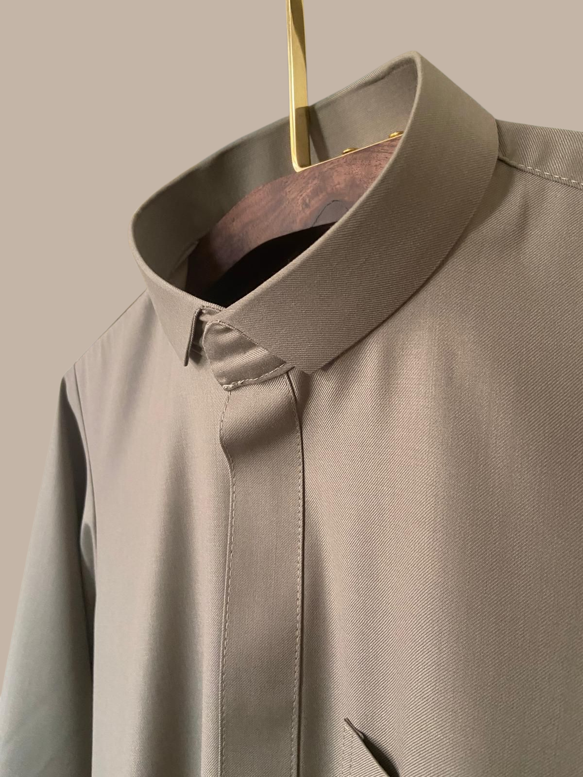 Grey Collar Thobe